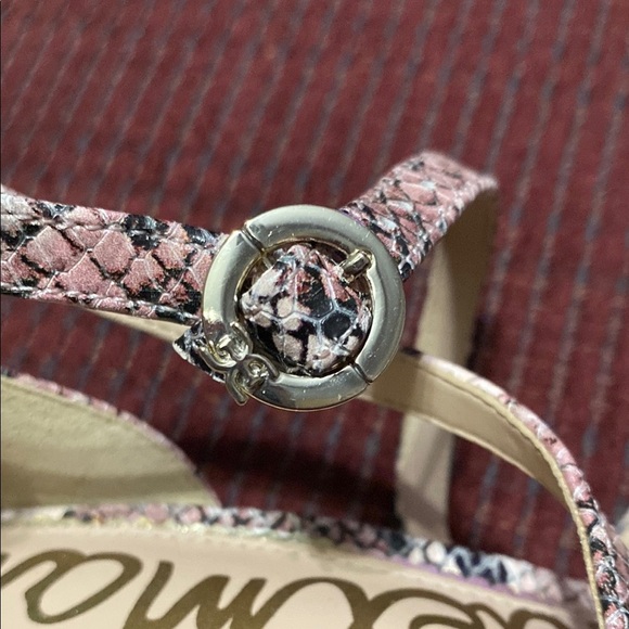 SAM EDELMAN “STACIE”‎ STRAPPY BLOCK HEELS - Picture 8 of 14